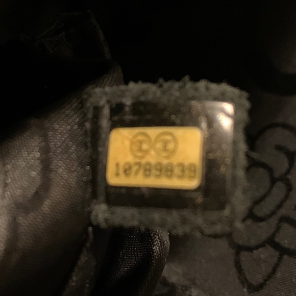 CHANEL Mademoiselle Bowler Bag Black VINTAGE RARE - Picture 11 of 14